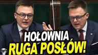 HOŁOWNIA ZNOWU TO ZROBIŁ! UCISZAŁ POSŁÓW JAK DZIECI