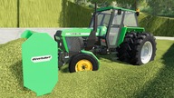 Green Tractor on Twin Wheels is Stuck - Two Harvesters and Maize Chopping for Silage | Ursus z ls19