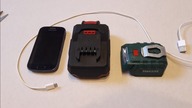 Parkside Power bank z baterii 20V adapter