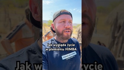 Jak wygląda wioska plemiona Himba? Angola  #shorts