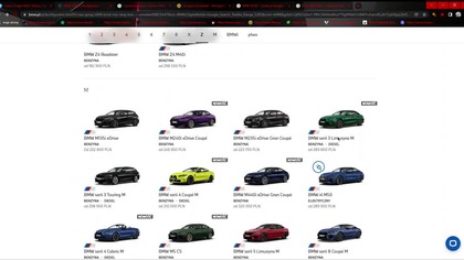 Moja Konfigurowanie BMW Serii 3 M Pakiet