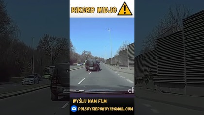 Szeryf lewego pasa i przejazd na czerwonym świetle #polscykierowcy #rikordwidjo #polskiedrogi