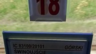 IC 83100/20101 Górski Świnoujście - Hrubieszów/Przemyśl.  1988 WARS-u nie ma, automatów nie ma xd