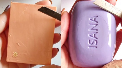 Soap Carving ASMR Relaxing Sounds no talking Satisfying ASMR Video