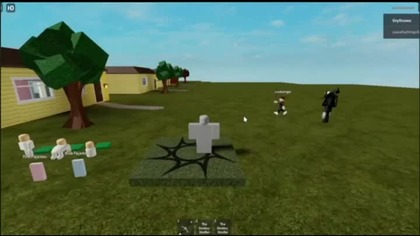 Slenderman chases random guy into Bloxburg bootleg #games #roblox #Absurd #Slenderman #shorts #What