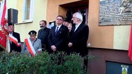 Odsłonięcie i poświęcenie tablicy upamiętniającej Mieczysława Majdzika w Skawinie