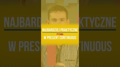 Pytania w Present Continuous wyjaśnione w 60 sekund #grammar #shorts