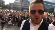 Krzysztof Bosak w Katowicach - PiS ZAMYKA kopalnie bez powodu WIEC w obronie Polskiego Górnistwa