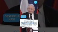 Co on mówi? Polska UPADNIE bez Kaczyńskiego i PiS #shorts