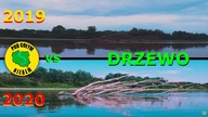 Drzewo 2019 vs 2020 - Kajak Ponton Spływ Wisła Rzeka Vistula River (Pod Gołym Niebem)