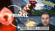 Primal Groudon I Primal Kyogre W Pokémon Go
