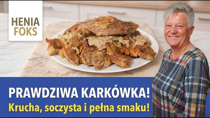Mięciutka karkówka pieczona na cebulce jak za dawnych lat.  Krucha, soczysta i pełna smaku!