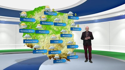 Prognoza pogody na TVN Meteo (25. 11. 2023)