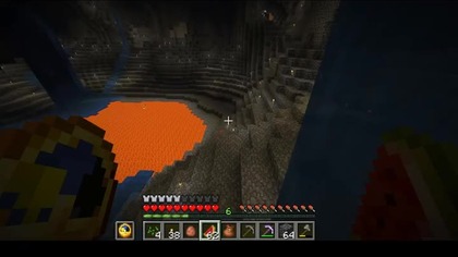 I dont know if Ill be able to get to that abandoned mine above me #game #minecraft #Short #Shorts