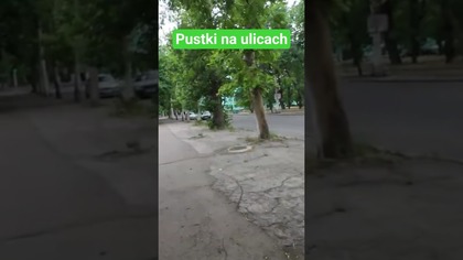 Pustki na ulicach.  #autostop #travelvlog #travel #podróże #vlog #moldova #naddniestrze