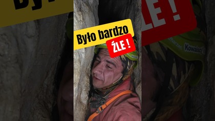  W tej jaskini się bałem  #podziemia #jaskinia ##adrenalina