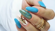 Fall nails art tutorial step by step / Allepaznokcie Molly Lac