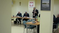 Poseł Marek Suski i podsekretarz stanu Jerzy Szmit.  O rozwoju sieci dróg na Suwalszczyźnie.