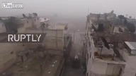 Dron Filmuje i dodaje Dewastacje wschodniej Aleppo
