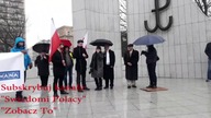21.02.2020 Warszawa protest #5 Ewa Niewiadomska Paradzińska.  Każdy dobry gospodarz wie co ma.