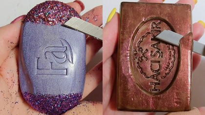 Soap Carving ASMR Relaxing Sounds no talking Satisfying ASMR Video