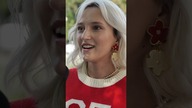 Hi Hania zaskoczona sobą w kinie! 