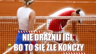 Żyżyński: Collins chciała uderzyć piłką w Igę.  To nie jest ładne