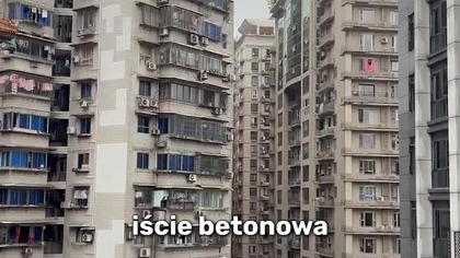 Miasto jak z Cyberpunka #chiny #chongqing