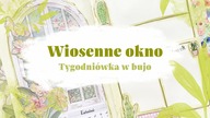 Tajemnicze okno| Trzeci tydzień kwietnia w bullet journal | Weekly plan with me