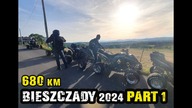 Bieszczady #1   Mega wyprawa Trasa Wrocław - Sanok  The Five of Super Riders  #atv #quad