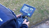 Policyjny dron w akcji.  Kierowcy wyprzedzali na pasach, posypały się mandaty