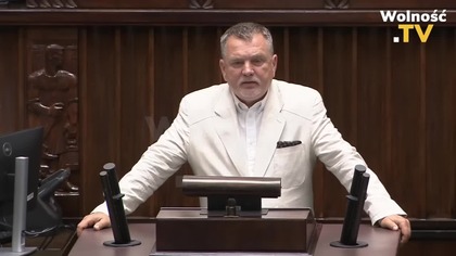 BOSAK Z FOTELA MARSZAŁKA NAMAWIA BY NIE GŁOSOWAĆ NA TRZASKOWSKIEGO!