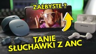 TANIE SŁUCHAWKI Z ANC | Pamu Quiet Mini & AWEI TA1