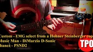 Three Colors Of Sound - Custom Strat | Music Man JP6 LE | Ibanez GSA60