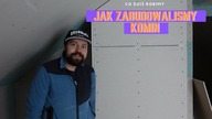Obudowa komina z płyt GK na poddaszu.  Odcinek 6