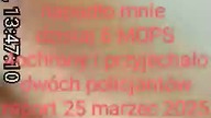napadło mnie dzisiaj 6 MOPS 4ochrony i przyjechało dwóch policjantów raport 25 marzec 2025
