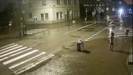 Potrącenie na przejściu dla pieszych w Pruszkowie