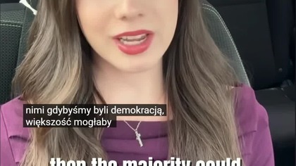 do Kumatych Kumacior&oacute;w z klanu C-666 ...
Smart dziewczyna ... Truth or Lie? pięknie razem 
z czarno-białym facetem zniszczyli mit demokracji 
w USA, facet musiał czytać Platona ponieważ pow.
co JA zawsze pisałem &quot;Demokracja prowadzi do Dyktatury&quot;
teraz już chyba Nie dacie sobie wcisnąć mitu
amerykańskiej wersji demokracji. Wnioski Wasze ...
Cheers ;) 