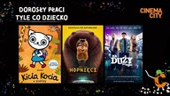 Odkryj kino na dzięcięcych zasadach w cinema city reklama
