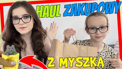 HAUL ZAKUPOWY z myszką.  Daily Vlog 6 czerwca 2026 #fikimikiagatkiimoniki