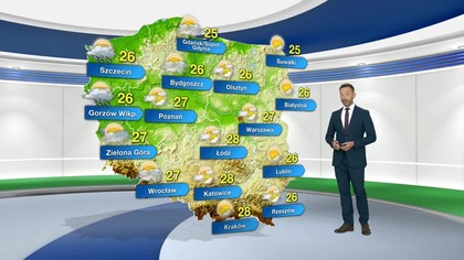 Prognoza pogody na TVN Meteo (09. 04. 2024)