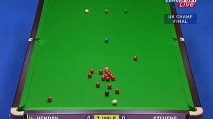 Snooker-Uk Championship 2003 Stevens-Hendry Final Pl