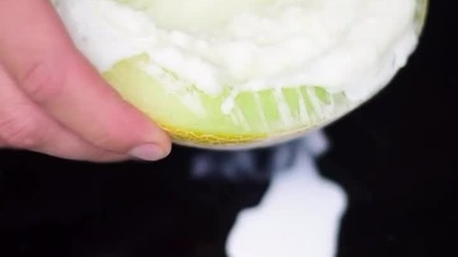 Mrożony melon i proteinowy skyr: LODY!