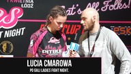 Lucia Cmarowa po gali Ladies Fight Night.