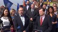 Kandydaci Partii KORWiN z okręgu warszawskiego i podwarszawskiego - konferencja prasowa 23.09.2015