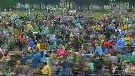 VII Pielgrzymka Papieża Jana Pawła II do Polski Msza Św w Starym Sączu 1999.