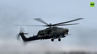 Rosyjskie śmigłowce MI-28NM działają nad Ukrainą