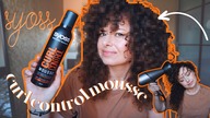 Cudowne utrwalenie, czy wręcz przeciwnie?  PIANKA SYOSS CURL CONTROL MOUSSE  Test na żywo