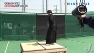 Samurai kontra piłka baseballowa