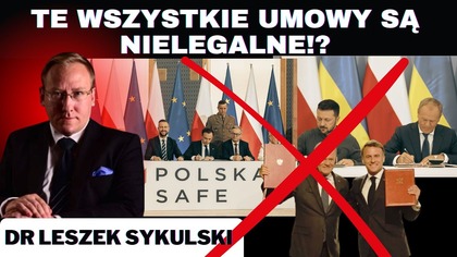 Dr Leszek Sykulski o tajemniczych dronach na Łotwie, SAFE i pakcie migracyjnym